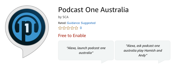 Alexa Podcast One